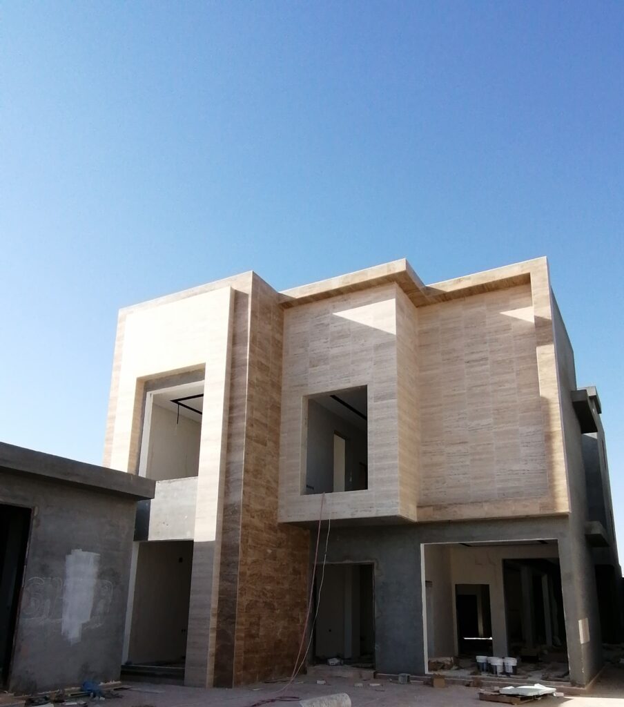 واجهة فيلا رخام ترفنتينو إيطالي