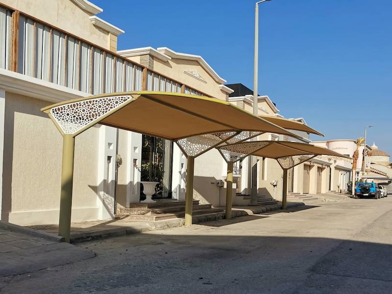 مظلات سيارات مودرن